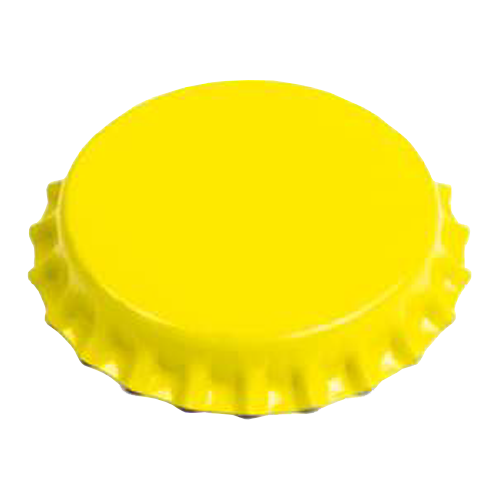 CC29mm TFS-PVC Free, Gelb with oxygen scav.(6500/Karton)